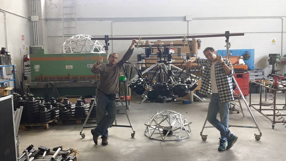 Geodesic Moon